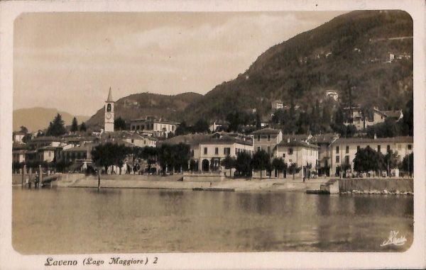 ab5176 -  CARTOLINA  D'EPOCA -  Varese Provincia  : LAVENO