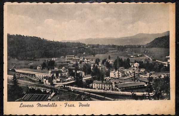 ab5177 -  CARTOLINA  D'EPOCA -  Varese Provincia  : LAVENO