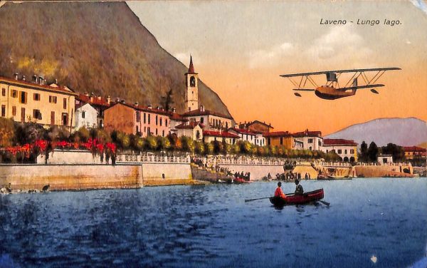 ab5181 -  CARTOLINA  D'EPOCA -  Varese Provincia  : LAVENO