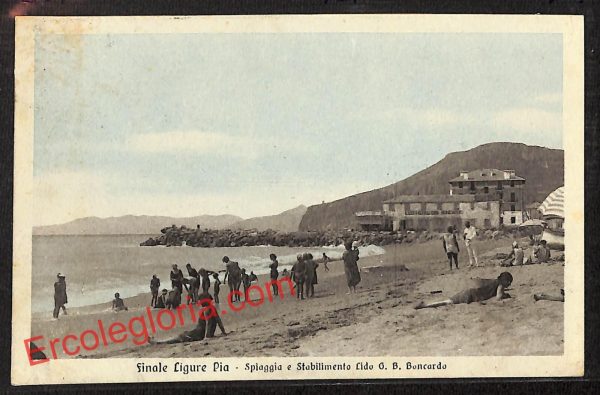 ai5089 - CARTOLINA D'EPOCA - Savona Provincia - Finale Ligure