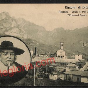 ag5927 - CARTOLINA D'EPOCA - Lecco Città - Promessi Sposi