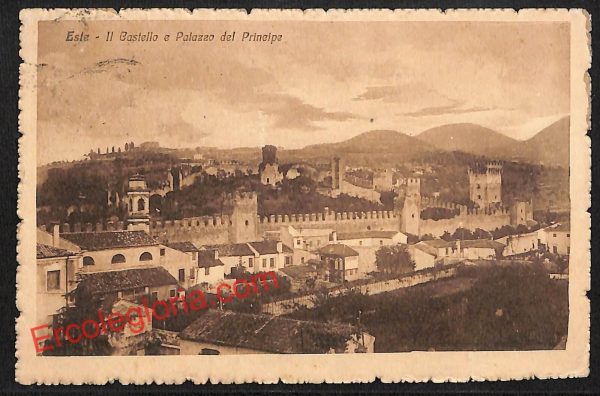 ah4492 - CARTOLINA D'EPOCA - Padova Provincia - Este