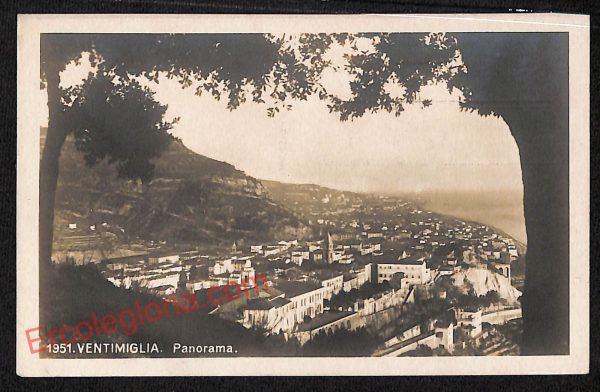 ag5145 - CARTOLINA D'EPOCA - Imperia Provincia - Ventimiglia