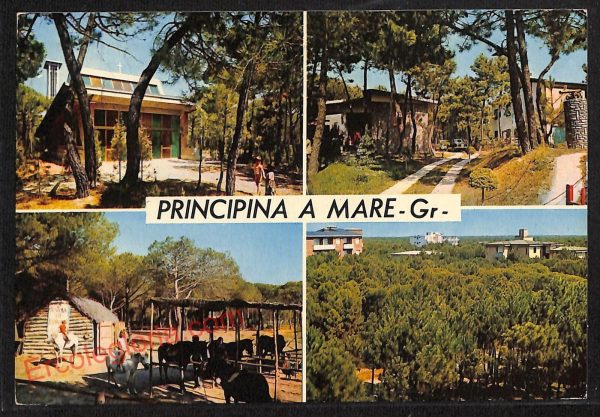 ag1913 - CARTOLINA D'EPOCA - Grosseto Città - Principina a Mare