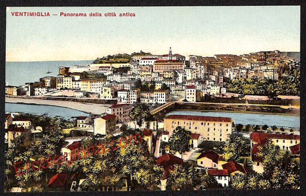 ag5154 - CARTOLINA D'EPOCA - Imperia Provincia - Ventimiglia
