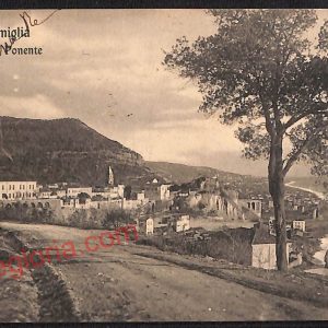 ag5186 - CARTOLINA D'EPOCA - Imperia Provincia - Ventimiglia   1910