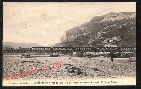 ag5191 - CARTOLINA D'EPOCA - Imperia Provincia - Ventimiglia