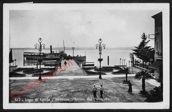 ae4421 - CARTOLINA D'EPOCA - Brescia Provincia - Sirmione  1930