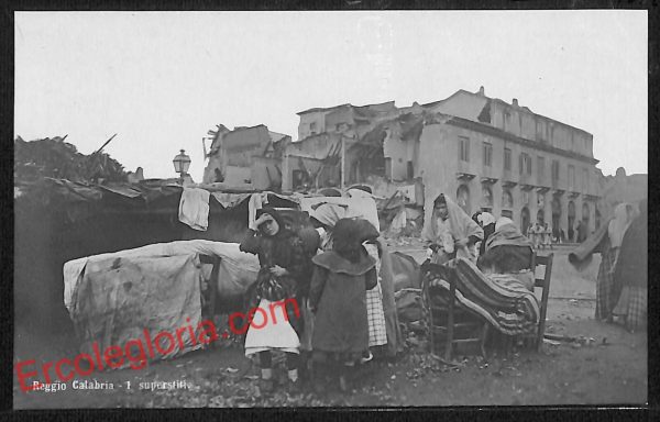 ag8775 - CARTOLINA D'EPOCA - Messina Città - Reggio Calabria