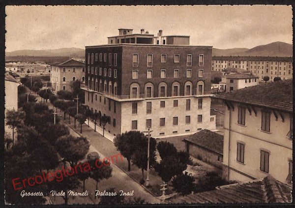 ag1927 - CARTOLINA D'EPOCA- Grosseto Città - Viale Mameli