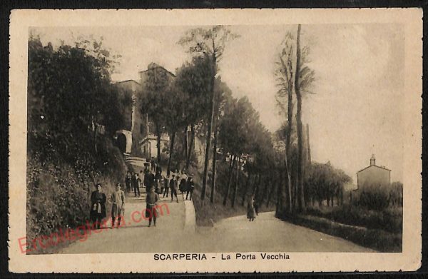 ae7951 - CARTOLINA D'EPOCA - Firenze Provincia - Scarperia