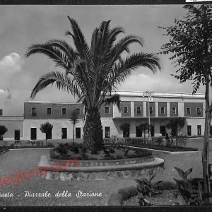 ag1928 - CARTOLINA D'EPOCA- Grosseto Città - Piazzale della Stazione