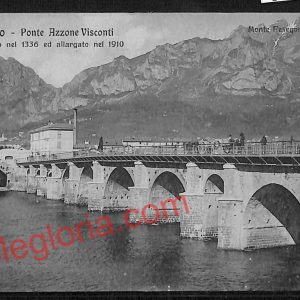 ag5933 - CARTOLINA D'EPOCA - Lecco Città - Ponte Azzone Visconti