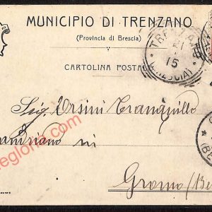 ae4443 - CARTOLINA D'EPOCA - Brescia Provincia - Trenzano