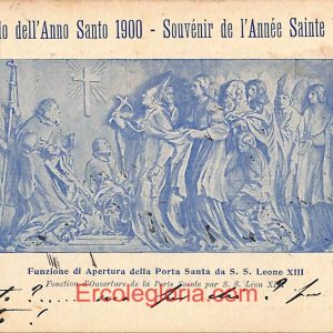 ad7757 - CARTOLINA D'EPOCA - Roma Città - Anno Santo  1900
