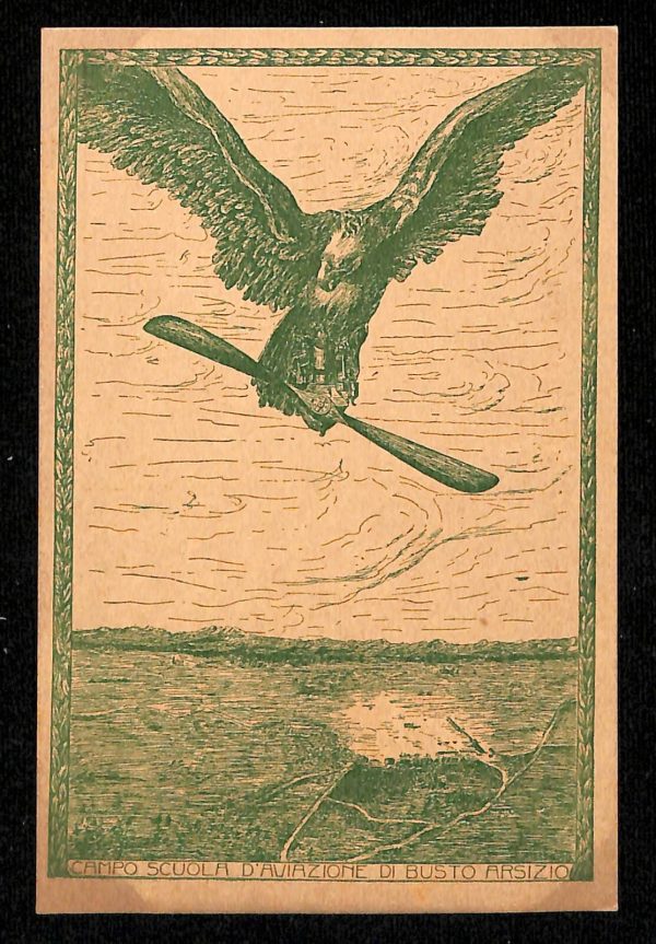 ab5383 -  CARTOLINA  D'EPOCA -  Varese Provincia  : BUSTO ARSIZIO