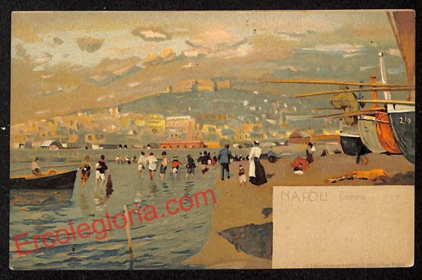 ag9584 - CARTOLINE D'EPOCA - Napoli Città - Carmine