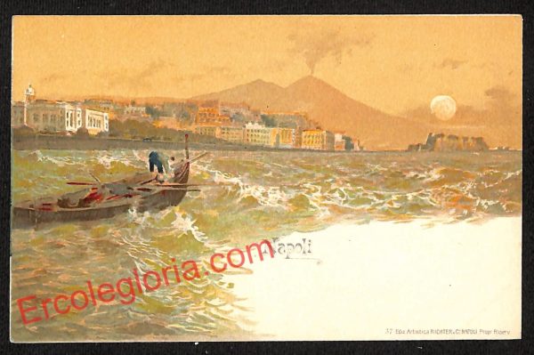 ag9586 - CARTOLINE D'EPOCA - Napoli Città - Panorama