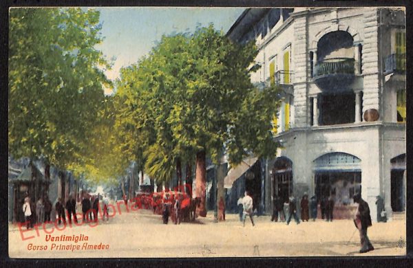 ag5196 - CARTOLINA D'EPOCA - Imperia Provincia - Ventimiglia