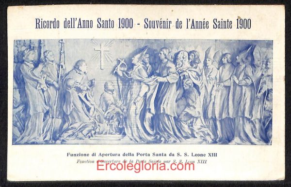 ad7762 - CARTOLINA D'EPOCA - Roma Città - Anno Santo  1900