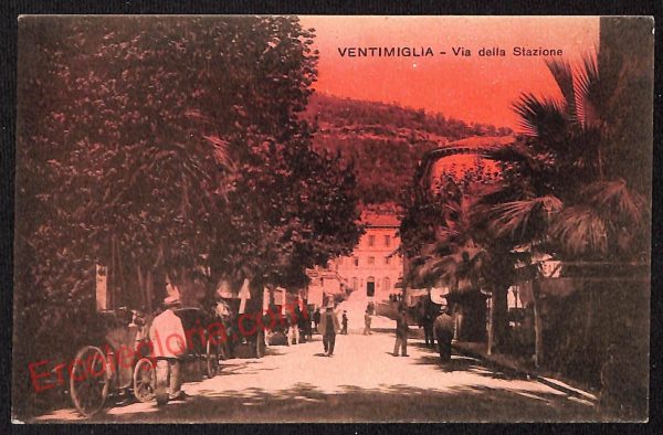 ag5199 - CARTOLINA D'EPOCA - Imperia Provincia - Ventimiglia
