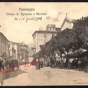 ag5204 - CARTOLINA D'EPOCA - Imperia Provincia - Ventimiglia