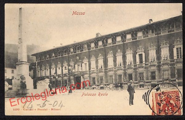 ag7838 - CARTOLINA D'EPOCA - Massa Carrara Città - Palazzo Reale