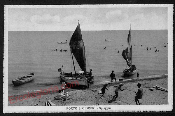 ae5923 - CARTOLINA D'EPOCA - Fermo Provincia - Porto San Giorgio