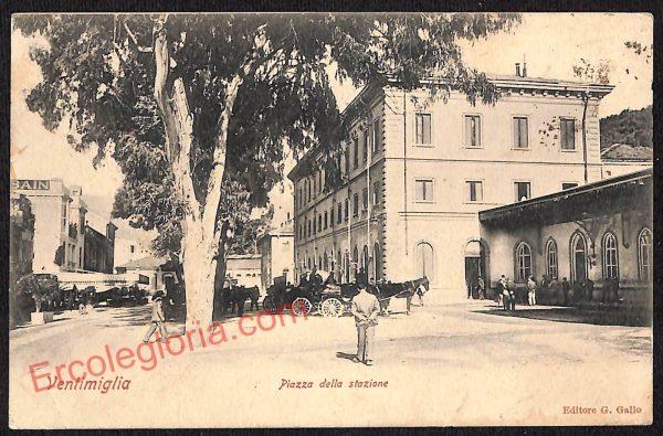 ag5206 - CARTOLINA D'EPOCA - Imperia Provincia - Ventimiglia