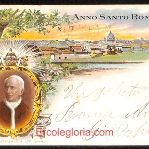 ad7764 - CARTOLINA D'EPOCA - Roma Città - Anno Santo  1900