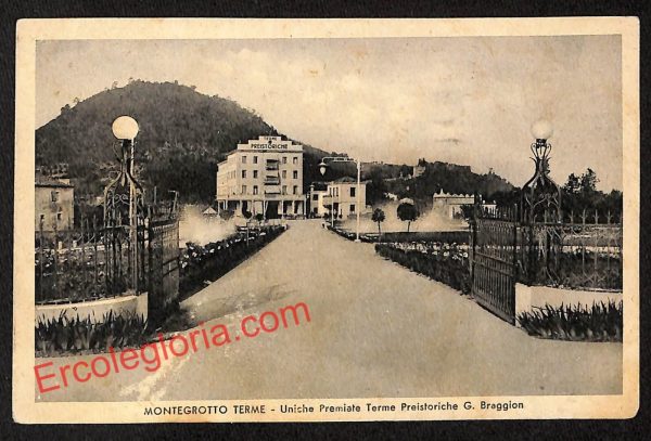 ah4540 - CARTOLINA D'EPOCA - Padova Provincia - Montegrotto Terme