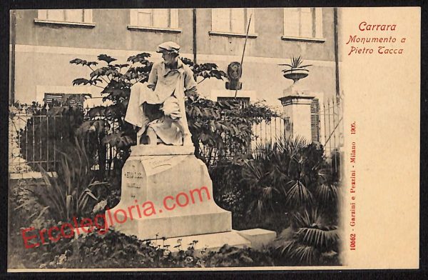 ag7862 - CARTOLINA D'EPOCA - Massa Carrara Città - Monumento a Pietro Tacca