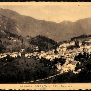 ab4476  -  CARTOLINA  D'EPOCA -  Cuneo Provincia -  FRABOSA SAPRANA 1954