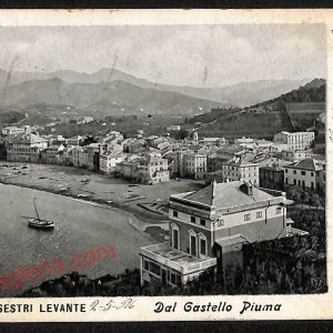 ag1483 - CARTOLINA D'EPOCA - Genova Provincia - Sestri Levante  1906