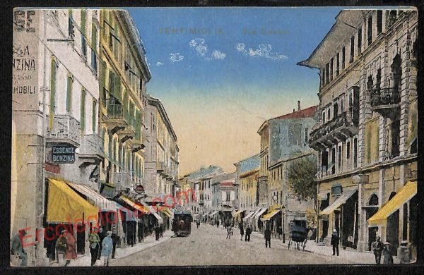 ag5227 - CARTOLINA D'EPOCA - Imperia Provincia - Ventimiglia