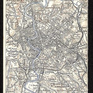ad7792 - CARTOLINA D'EPOCA - Roma Città - Istituto Geografico Militare