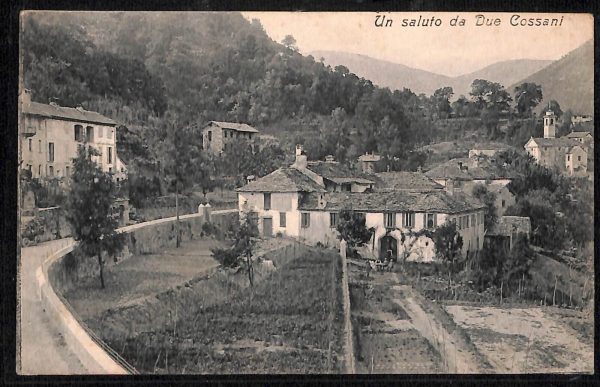 ab5388 -  CARTOLINA  D'EPOCA -  Varese Provincia  : DUE COSSANI