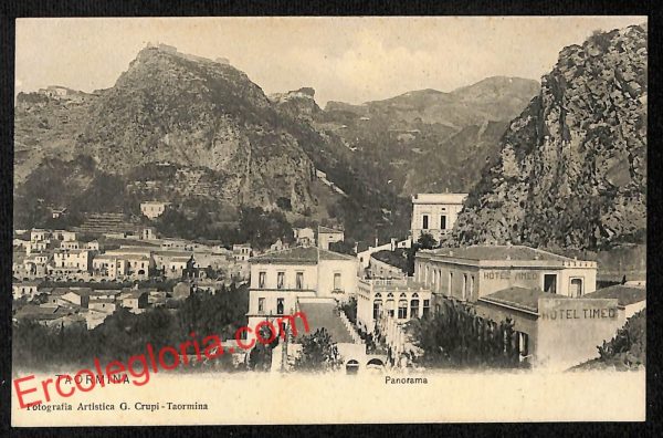 ag8794 - CARTOLINA D'EPOCA - Messina Provincia - Taormina