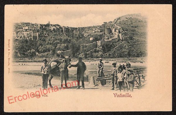 ag5249 - CARTOLINA D'EPOCA - Imperia Provincia - Ventimiglia