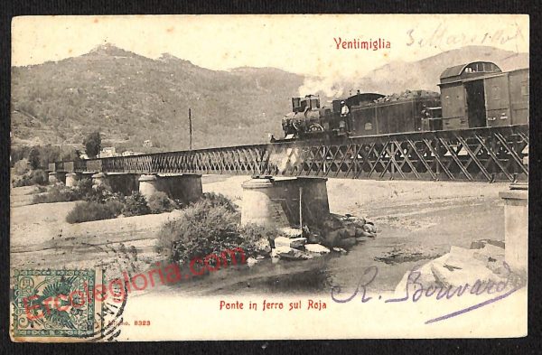 ag5302 - CARTOLINA D'EPOCA - Imperia Provincia - Ventimiglia