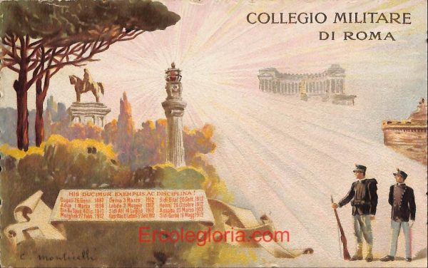 ad7854 - CARTOLINA D'EPOCA - Collegio Militare di Roma