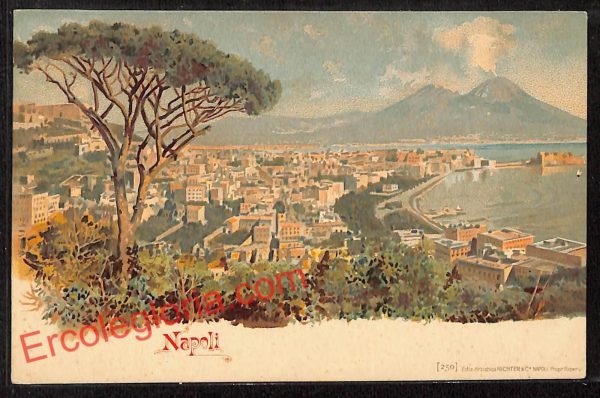 ag9597 - CARTOLINE D'EPOCA - Napoli Città - Panorama