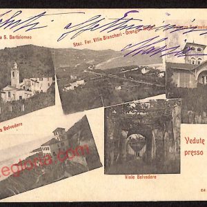 ag5362 - CARTOLINA D'EPOCA - Imperia Provincia - Ventimiglia