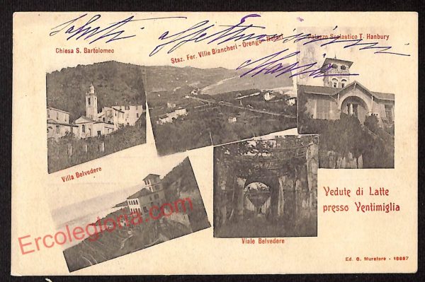 ag5362 - CARTOLINA D'EPOCA - Imperia Provincia - Ventimiglia