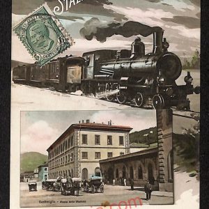 ag5373 - CARTOLINA D'EPOCA - Imperia Provincia - Ventimiglia   1915