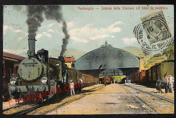 ag5375 - CARTOLINA D'EPOCA - Imperia Provincia - Ventimiglia