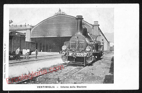 ag5382 - CARTOLINA D'EPOCA - Imperia Provincia - Ventimiglia
