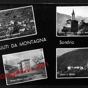 ai7086  - CARTOLINA D' EPOCA - Sondrio Provincia - Montagna