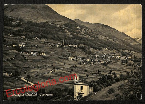 ai7087  - CARTOLINA D' EPOCA - Sondrio Provincia - Montagna