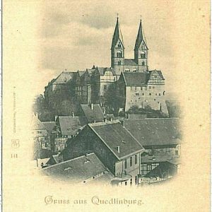 25788 - Ansichtskarten VINTAGE POSTCARD - Deutschland GERMANY - Quedlinburg GRUS